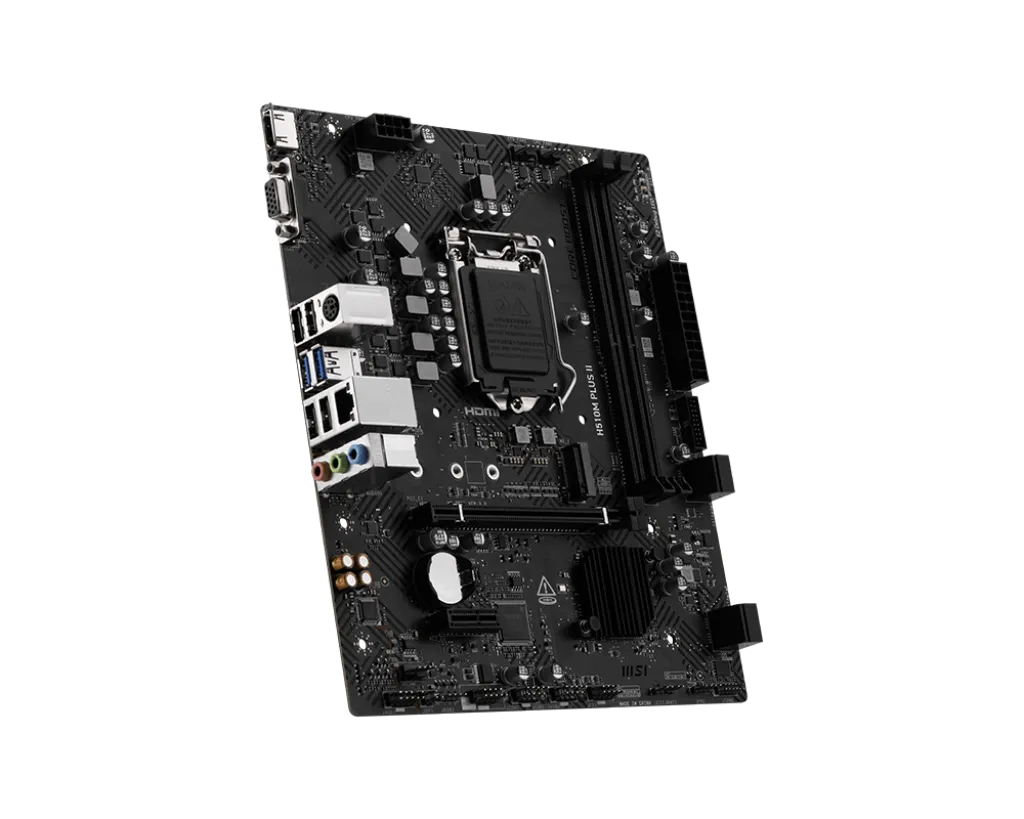 MSI Motherboard H510M Plus II DDR4 For Intel 10th | 11th Gen view 3